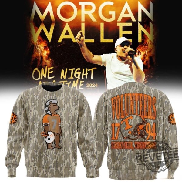 Tennessee Morgan Wallen Camo Sweatshirt Tennessee Morgan Wallen Camo Shirt revetee 1