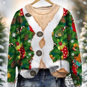 Introducing The Womens Ugly Christmas Jumper Crew Neck Long Sleeve Casual Sweatshirt revetee 2