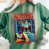 Vintage Creepy Santa Clause He Sees You When Youre Sleeping Sweatshirt revetee 1