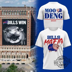 Bills Mafia Moo Deng Shirt Bills Mafia Moo Deng Sweatshirt Bills Mafia Moo Deng Hoodie revetee 2