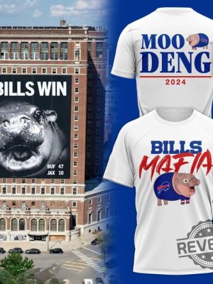 Bills Mafia Moo Deng Shirt Bills Mafia Moo Deng Sweatshirt Bills Mafia Moo Deng Hoodie revetee 2