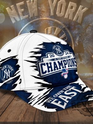 Yankees 2024 Al East Division Champions We Own The East Hat revetee 2