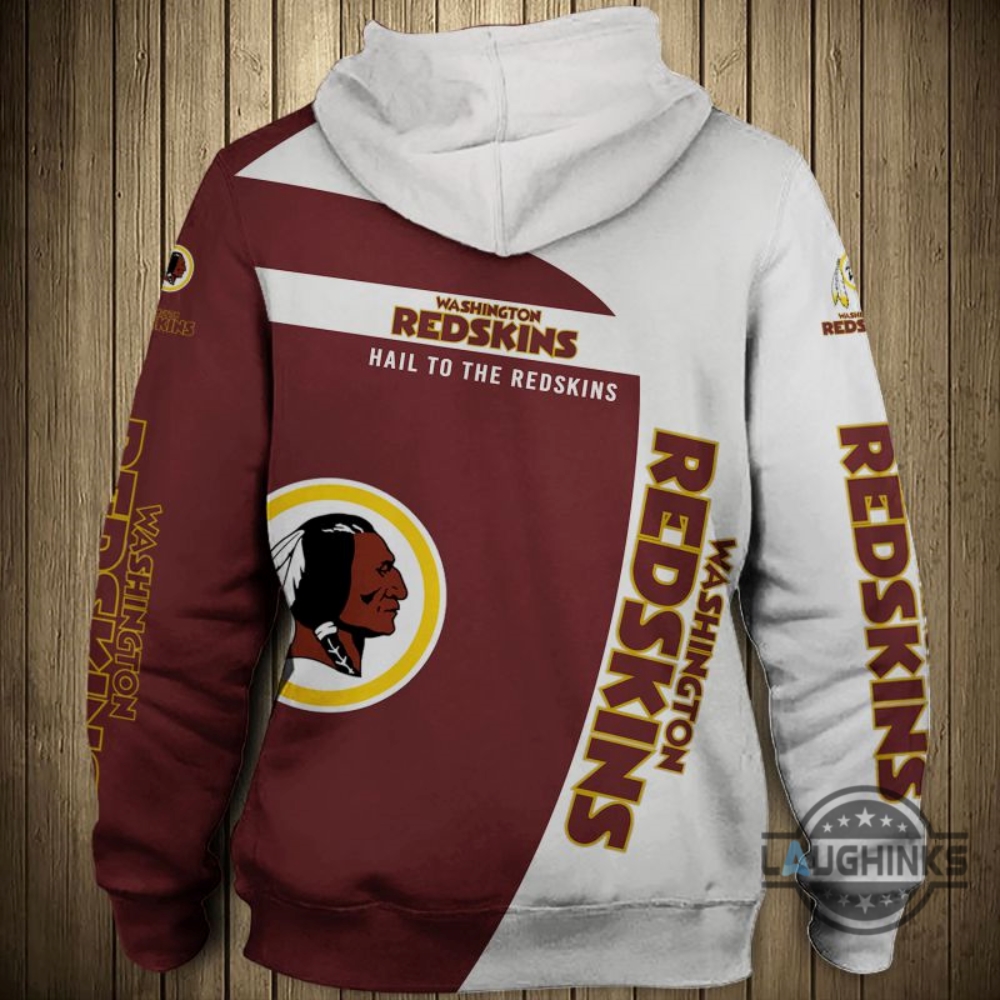 Cheap Football Washington Redskins Hoodie T Shirt Sweatshirt Hail To The Redskin Tee