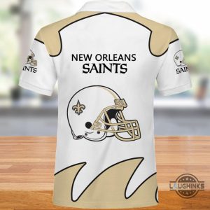 nfl football new orleans saints polo shirt