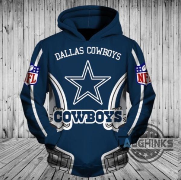 nfl 3d helmet dallas cowboys shirt sweatshirt hoodie