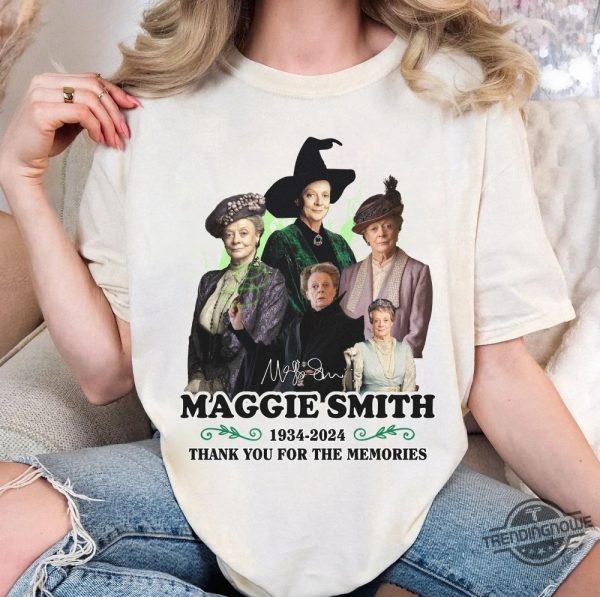 Rip Professor Mcgonagall Shirt Halloween Sweatshirt Maggie Smith Rip Shirt Maggie Smith T Shirt Hogwarts Shirt Gryffindor Shirt trendingnowe 3