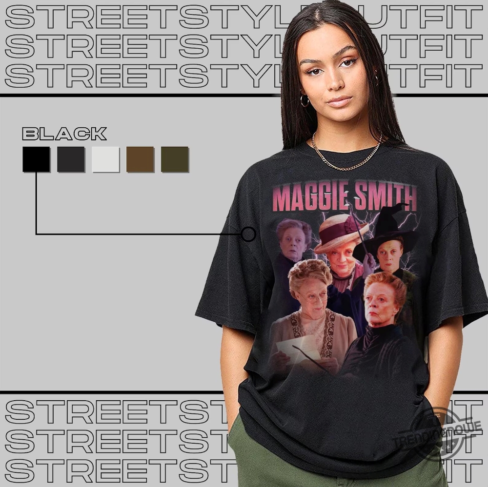 Maggie Smith Shirt Maggie Smith Tee Maggie Smith Rip Shirt Maggie Smith T Shirt Hogwarts Shirt Gryffindor Shirt