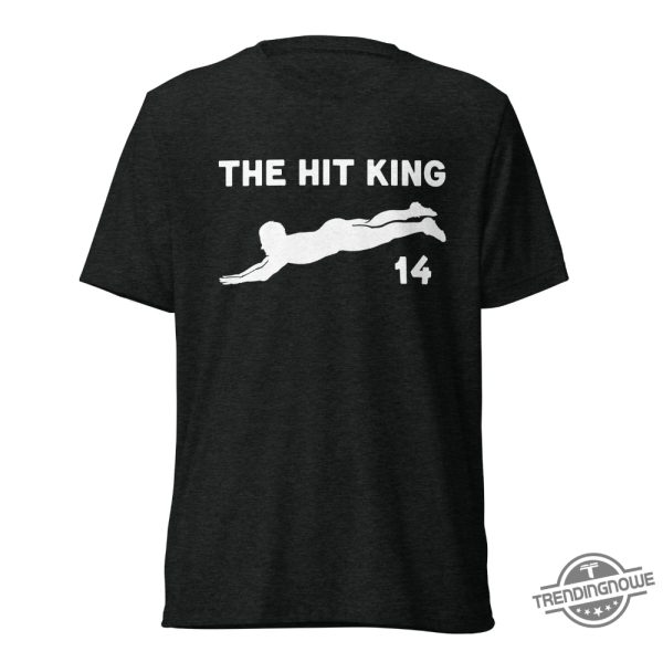 Rip Pete Rose Shirt V3 The Hit King 14 Tee Charlie Hustle T Shirt Cincinnati Reds Pete Rose Hit King T Shirt trendingnowe 1