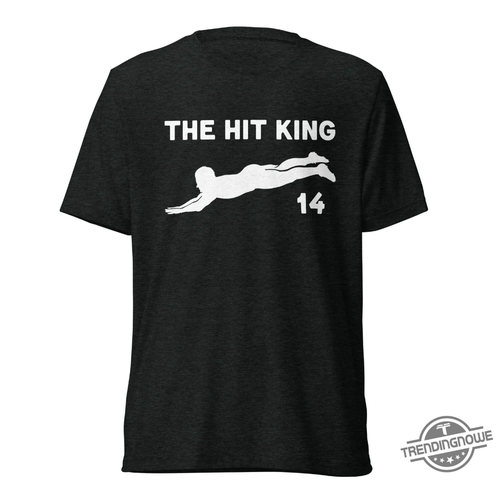 Rip Pete Rose Shirt V3 The Hit King 14 Tee Charlie Hustle T Shirt Cincinnati Reds Pete Rose Hit King T Shirt