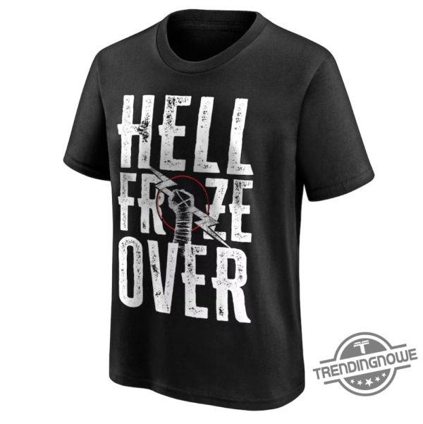 Cm Punk Shirt Cm Punk Hell Froze Over T Shirt trendingnowe 1