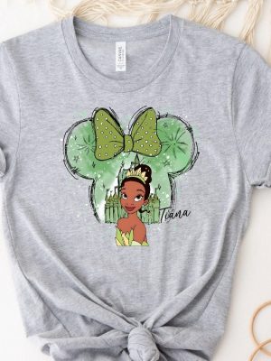 Tiana Disney Shirt Tiana Watercolor T Shirt Tiana Princess Shirt Cute Tiana Tee Princess Tiana Shirt revetee 3