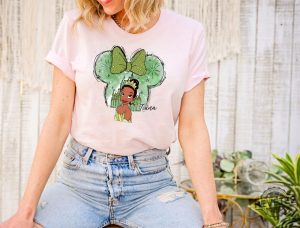 Tiana Disney Shirt Tiana Watercolor T Shirt Tiana Princess Shirt Cute Tiana Tee Princess Tiana Shirt revetee 4