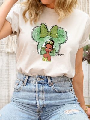 Tiana Disney Shirt Tiana Watercolor T Shirt Tiana Princess Shirt Cute Tiana Tee Princess Tiana Shirt revetee 5