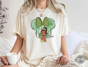 Tiana Disney Shirt Tiana Watercolor T Shirt Tiana Princess Shirt Cute Tiana Tee Princess Tiana Shirt revetee 6