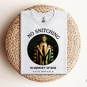 Beetlejuice No Snitching Bob Shirt Beetlejuice Bob Marley Shirt Bob Marley T Shirt revetee 2