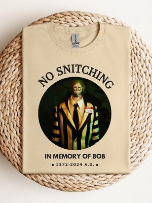 Beetlejuice No Snitching Bob Shirt Beetlejuice Bob Marley Shirt Bob Marley T Shirt revetee 3