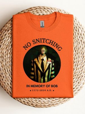 Beetlejuice No Snitching Bob Shirt Beetlejuice Bob Marley Shirt Bob Marley T Shirt revetee 6