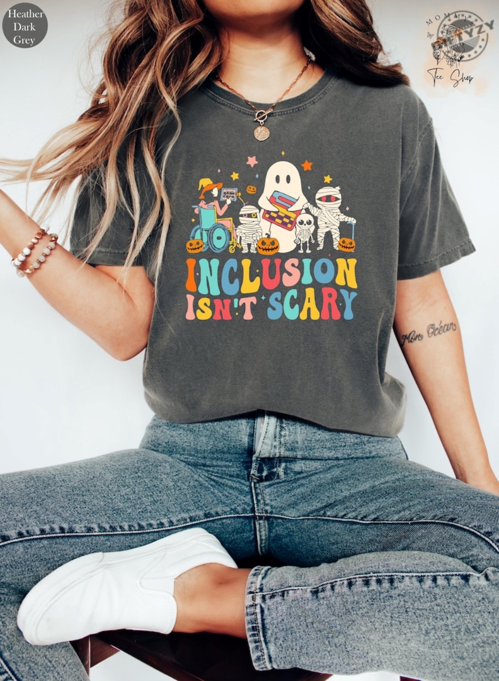 Inclusion Isnt Scary Halloween Shirt Slp Halloween Sweatshirt Halloween Sped Teacher Tee Inclusion Awareness Hoodie Teacher Tee