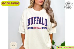 Vintage Buffalo Football Shirt Trendy Buffalo Football Fan Gift Buffalo Game Day Sweatshirt Bill Tshirt Buffalo Football Shirt giftyzy 3