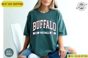 Vintage Buffalo Football Shirt Trendy Buffalo Football Fan Gift Buffalo Game Day Sweatshirt Bill Tshirt Buffalo Football Shirt giftyzy 4