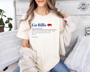 Go Bills Definition Buffalo Bills Unisex Sweatshirt Buffalo Football Tshirt Bills Mafia Hoodie Buffalo Fan Gift giftyzy 3