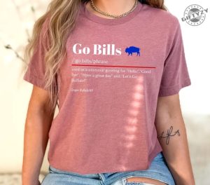 Go Bills Definition Buffalo Bills Unisex Sweatshirt Buffalo Football Tshirt Bills Mafia Hoodie Buffalo Fan Gift giftyzy 4