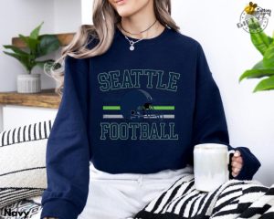 Seattle Football Tshirt Unisex Seattle Sweatshirt Game Day Apparel Seattle Football Fan Shirt Gift For Football Lovers giftyzy 4