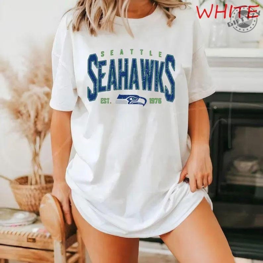 Vintage Seattle Football Shirt Football Sweatshirt Seattle Football Fan Hoodie Seahawks Tee Seahawks Tshirt Game Day Apparel