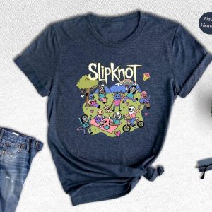 Slipknot Shirt Vintage Slipknot Shirt Slipknot Tshirt Slipknot Rainbow Shirt Slipknot Hoodie Preppy Slipknot Shirt revetee 3