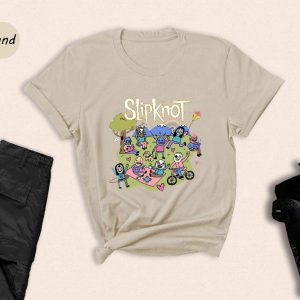 Slipknot Shirt Vintage Slipknot Shirt Slipknot Tshirt Slipknot Rainbow Shirt Slipknot Hoodie Preppy Slipknot Shirt revetee 4