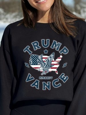 Trump 2024 Sweatshirt Trump Vance 24 Trump Vance Merch Trump Vance Shirt Donald Trump Shirt Trump Shirts revetee 4