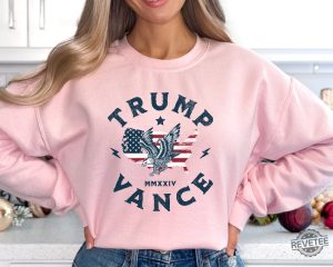 Trump 2024 Sweatshirt Trump Vance 24 Trump Vance Merch Trump Vance Shirt Donald Trump Shirt Trump Shirts revetee 5