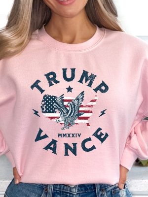 Trump 2024 Sweatshirt Trump Vance 24 Trump Vance Merch Trump Vance Shirt Donald Trump Shirt Trump Shirts revetee 5