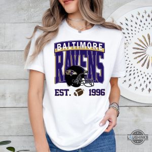 ravens sweatshirt t shirt hoodie baltimore ravens game day shirt vintage baltimore football tee laughinks 1