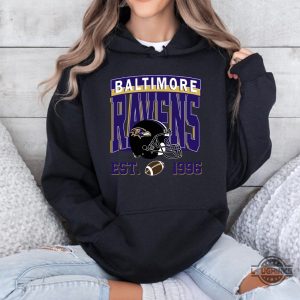 ravens sweatshirt t shirt hoodie baltimore ravens game day shirt vintage baltimore football tee laughinks 4