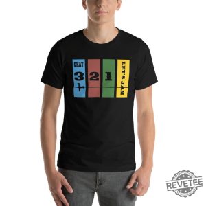 Anime Tshirt Okay 3 2 1 Lets Jam Lyrics Shirt revetee 3