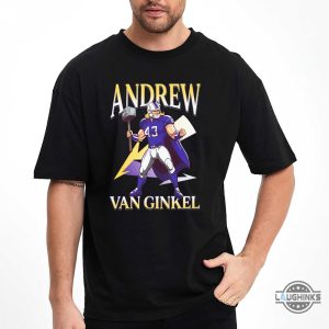 andrew van ginkel thor themed shirt mn vikings football shirt