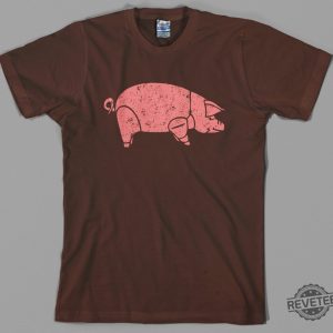 David Gilmour Pig Shirt Pink Floyd Animals T Shirt The Wall Syd Barrett Shirt revetee 2