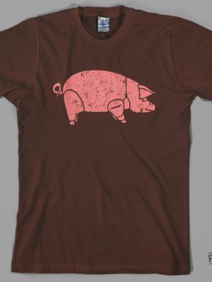 David Gilmour Pig Shirt Pink Floyd Animals T Shirt The Wall Syd Barrett Shirt revetee 2