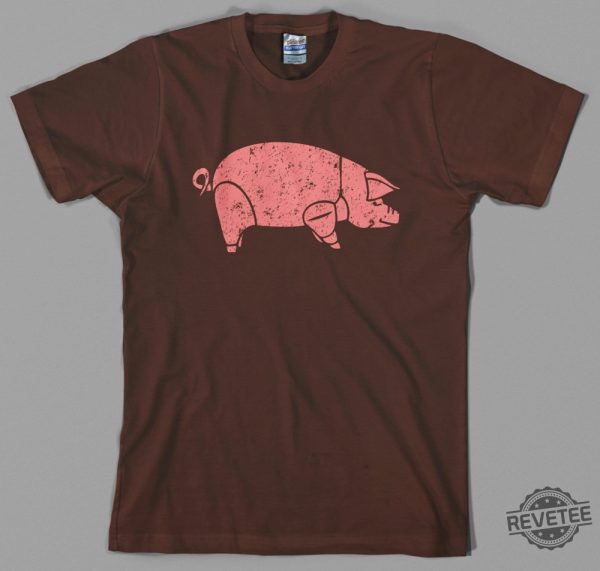 David Gilmour Pig Shirt Pink Floyd Animals T Shirt The Wall Syd Barrett Shirt revetee 2