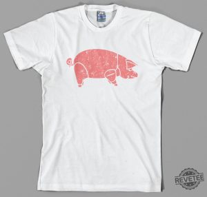 David Gilmour Pig Shirt Pink Floyd Animals T Shirt The Wall Syd Barrett Shirt revetee 3