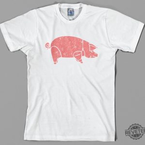 David Gilmour Pig Shirt Pink Floyd Animals T Shirt The Wall Syd Barrett Shirt revetee 3