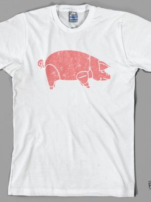 David Gilmour Pig Shirt Pink Floyd Animals T Shirt The Wall Syd Barrett Shirt revetee 3