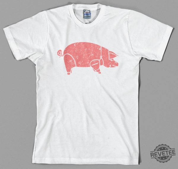 David Gilmour Pig Shirt Pink Floyd Animals T Shirt The Wall Syd Barrett Shirt revetee 3