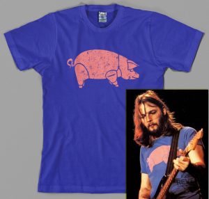 David Gilmour Pig Shirt Pink Floyd Animals T Shirt The Wall Syd Barrett Shirt revetee 4