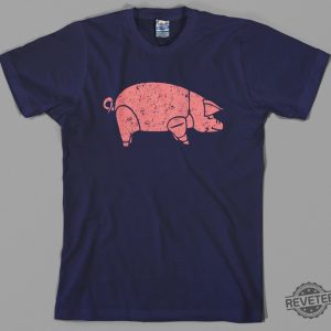 David Gilmour Pig Shirt Pink Floyd Animals T Shirt The Wall Syd Barrett Shirt revetee 5