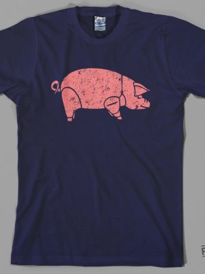 David Gilmour Pig Shirt Pink Floyd Animals T Shirt The Wall Syd Barrett Shirt revetee 5