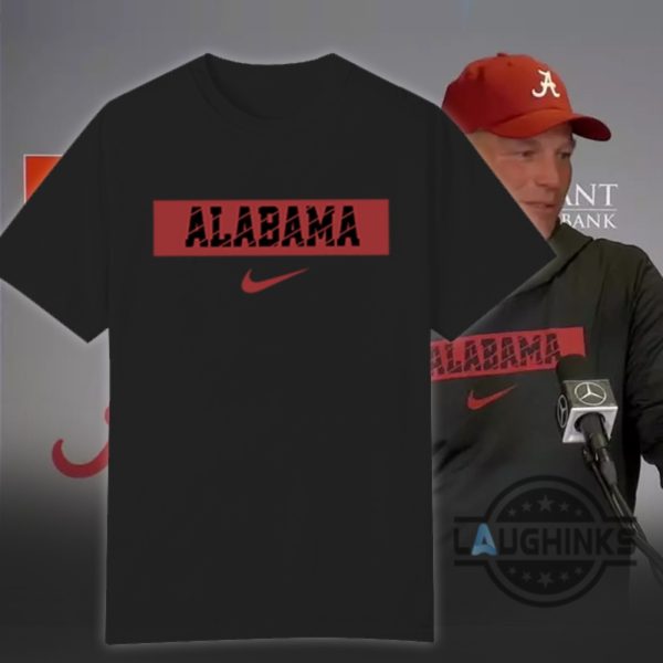 kalen deboer alabama shirt bama football tee shirt crimson tide head coach shirt laughinks 7