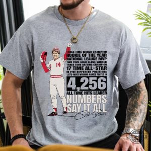 rip pete rose t shirt sweatshirt hoodie all time hits leader signature shirt