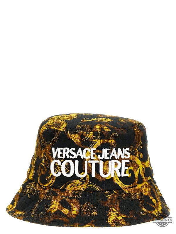 versace bucket hat replica versace jeans couture all over printed hats 2024